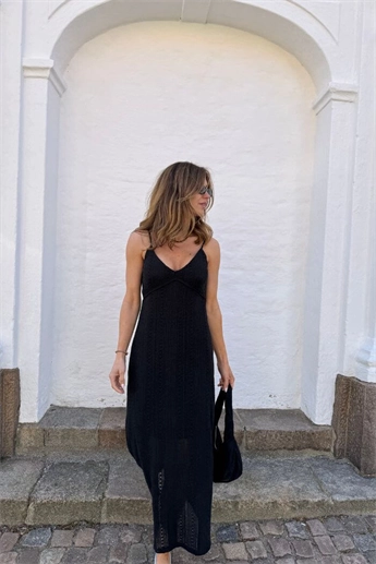 Nina Singlet Dress, Black